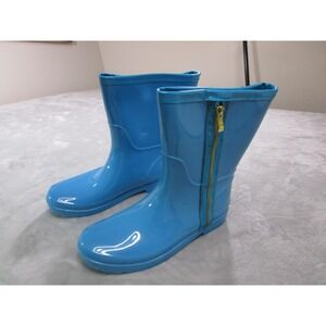 Unlisted Kenneth Cole Rain Boots Womens Size 10 Rain Zip LB21307PV Waterproof
